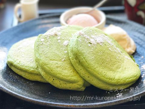 KANON PANCAKES カノンパンケークス 【東札幌】 抹茶のパンケーキ