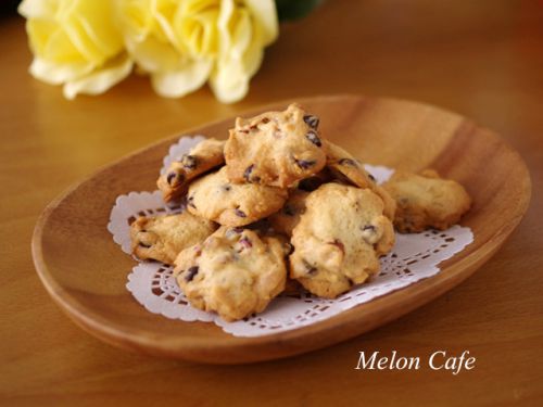 【簡単おやつレシピ】ナッツとセサミのチョコチップクッキー(アメリカン、ドロップ)☆父の日に♪
