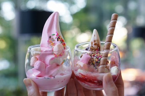 ８種類のソフトクリームが食べ放題！帝国ホテル大阪のコールドスイーツブッフェはソフトクリームでオリジナルスイーツが作れます！