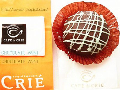 CHOCO MILK LOVES(チョコミン党)・ミントチョコドームケーキ@CAFÉ de CRIÉ