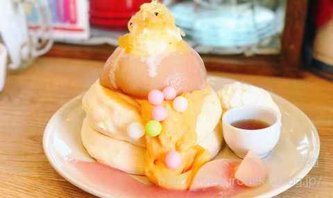 プランピーパンケーキス plumpy pancakes 【羽貫】 プレミアム ピーチジンジャーパンケーキ