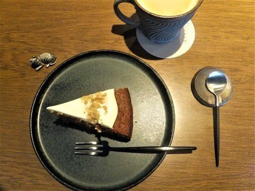 喫茶カルメル堂【札幌大通】◆しっとりスパイシーなキャロットケーキとチャイでぽかぽか美味しいペアリング♪