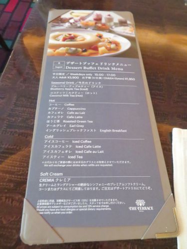 ウェスティンホテル東京　「ザ・テラス」　サマーデザートブッフェ＆世界のケーキ(2018年8月)