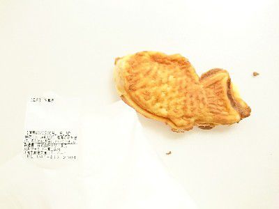 たい焼きマニア記録・チーズケーキ鯛焼(ホワイトレアチーズあん仕立て)@