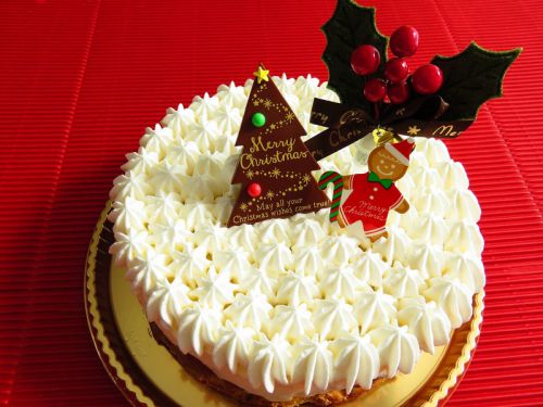 2018クリスマスケーキのご紹介 Xmasダブルチーズケーキ　Xmasガトーショコラ