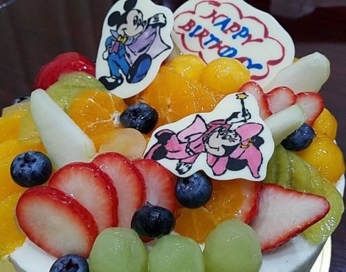★ミッキーで姪の誕生日ケーキ☆
