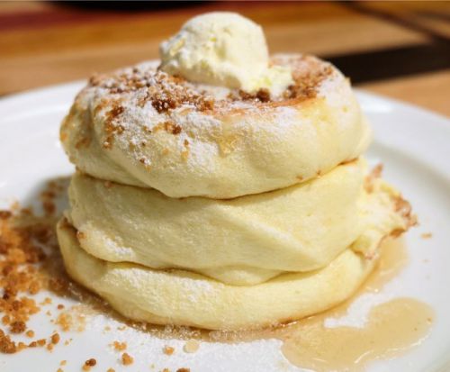 【たまプラーザ】HawaiianPancake＆Cafe　merengue　メレンゲたまプラーザ店　ホイップバターパンケーキ