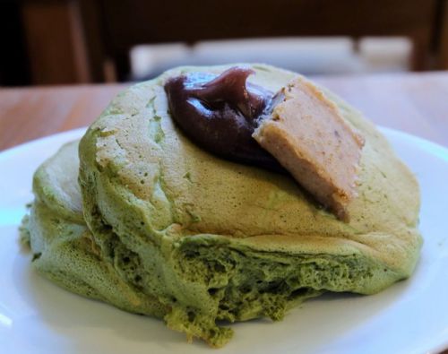 【京都 四条・烏丸】うめぞの CAFE&GALLERY　抹茶のホットケーキ
