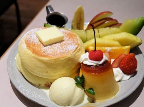 【渋谷】FLIPPER'S フリッパーズ渋谷店　奇跡のパンケーキ プリンアラモード
