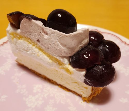 【ぶどう物語③】ぶどうのケーキ@カフェコムサ