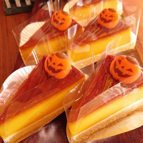 『かぼちゃのプリンケーキ』