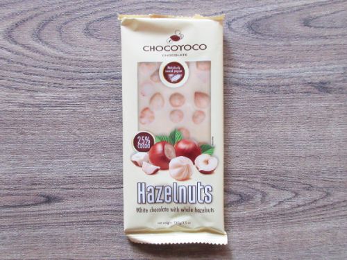 【ラ・ムー】CHOCOYOCO White Chocolate with Whole Hazelnuts