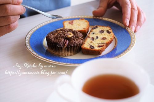 桜のパウンドケーキとしっとりチョコレートケーキ【レシピ】