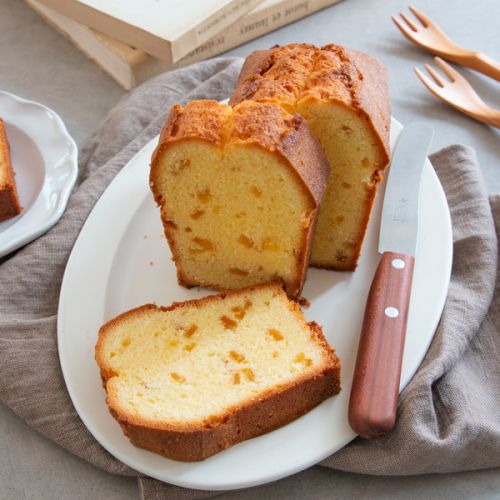 【レシピ】柚子ピールのパウンドケーキ