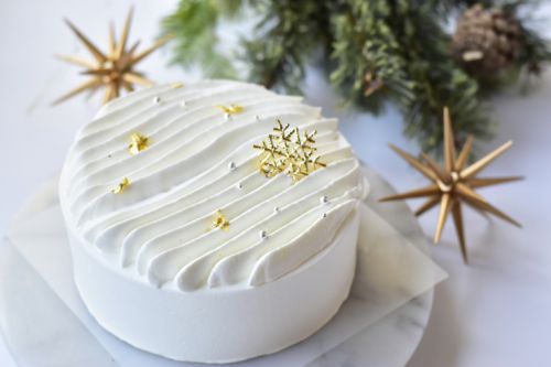 【レシピ】白いクリスマスケーキ