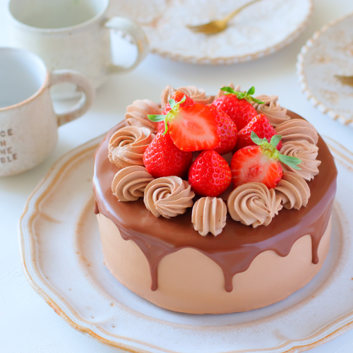お誕生日チョコレートケーキ♪