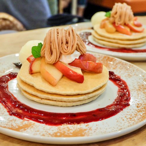 ★三軒茶屋★パンケーキママカフェVoiVoi 83 -りんごとモンブランの新たな出会い♡-