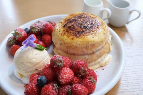 【福岡 天神】rejoyce（リジョイス）　ブリュレパンケーキ