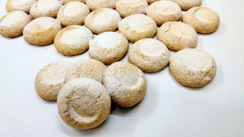 レモン風味のソフトなクッキー(≧▽≦)
