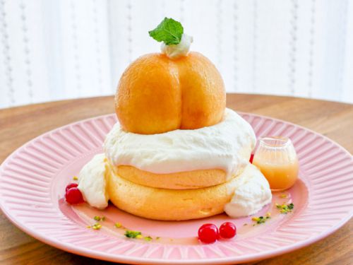 【大阪】MooM Cafe 桃のパンケーキ