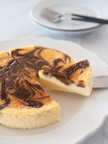 NHK【ひるまえほっと】で放送♡コーヒーマーブルチーズケーキのレシピ